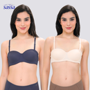 Perfect Pair 2-in-1 Half Cup Bra with Underwire