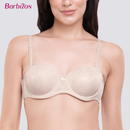 Classic Beauty Jacquard Half Cup Bra with Underwire