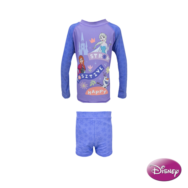 Frozen Long-Sleeved Rashguard Boyleg Set