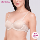 Classic Beauty Jacquard Half Cup Bra with Underwire