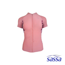 Scarlet Rouge Full Zipped Short Sleeved Rashguard