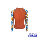 Pumpkin Delight Full Zipped Long Sleeved Rashguard