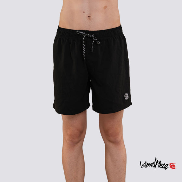 Essentials Black Swim Shorts w/ Drawstring