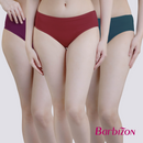 Color Your Life Jacquard 3-in-1 Pack Bikini Panty