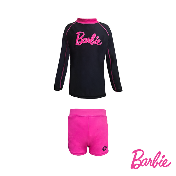 Barbie Long-Sleeved Rashguard Set