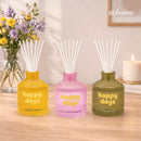 Wavera Reed Diffuser Happy Days Calm Scent Aroma Home Fragrance — 100ml
