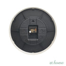 Eden or Eva Wall Clock 12" Analog Sweep Mechanism