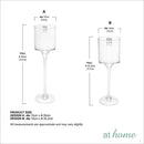 Tegan & Tarra or Tamia Glass Multipurpose Candleholder Tabletop Display — Essential