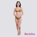 Color Your Life Jacquard Midwaist Bikini Panty