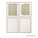 Xid Embossed Framed Wall Art 3D Abstract Textures Ready to Hang Decoration — Deluxe Pieces
