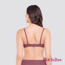 Color Your Life Jacquard Half Cup Bra with Underwire