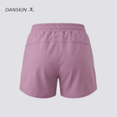 Velvet Court High-Waisted Running Shorts