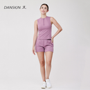 Velvet Court High-Waisted Running Shorts