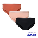 Intense Rust 3-in-1 Mid Waist Bikini Panty