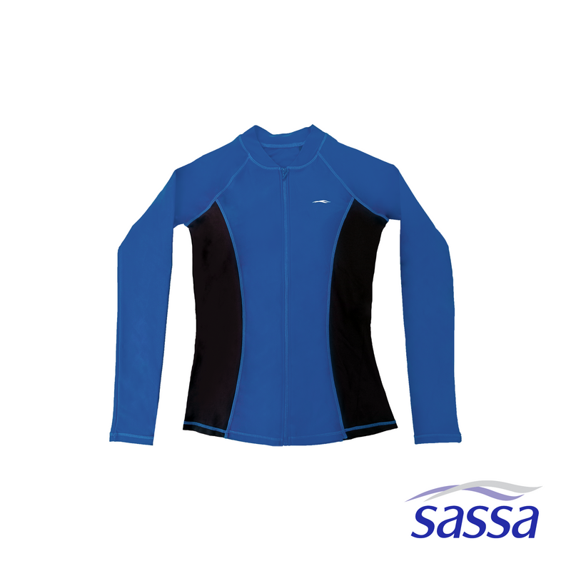 Sportif Full Zipped Long-Sleeved Rashguard
