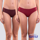 Flaming Cherry Perfect Pair 2-in-1 Pack Bikini Panty