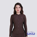 Pumpkin Delight Full Zipped Long Sleeved Rashguard