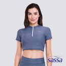 Celestia Muse Cropped Short Sleeved Rashguard