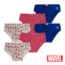 Marvel Spiderman 6-in-1 Pack Bikini Brief