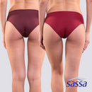 Flaming Cherry Perfect Pair 2-in-1 Pack Bikini Panty