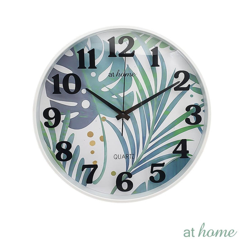 Eden or Eva Wall Clock 12" Analog Sweep Mechanism