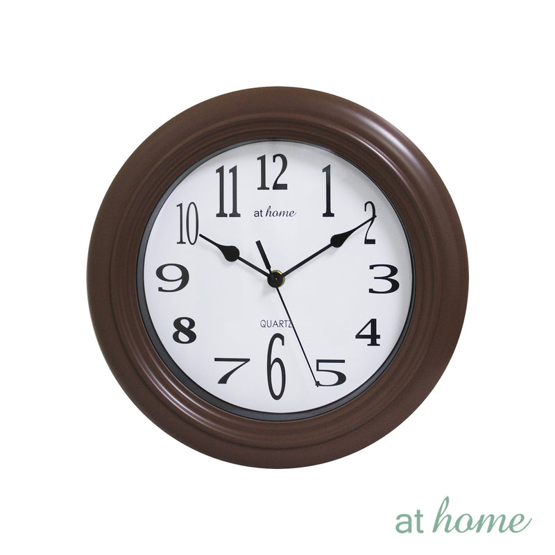 Just Home 12" Wall Clock