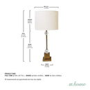 Ging Metal Table Lamp — Deluxe Pieces