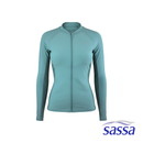 Sportif Full Zipped Long Sleeved Rashguard