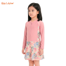 Dreamy Petals Long Sleeved Swim Dress