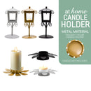 Rosette & Robin Metal Tealight Candle Holder