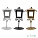 Rosette & Robin Metal Tealight Candle Holder