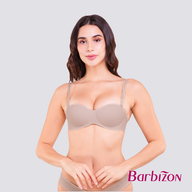 Classic Beauty Seamless Half Cup Bra No Underwire