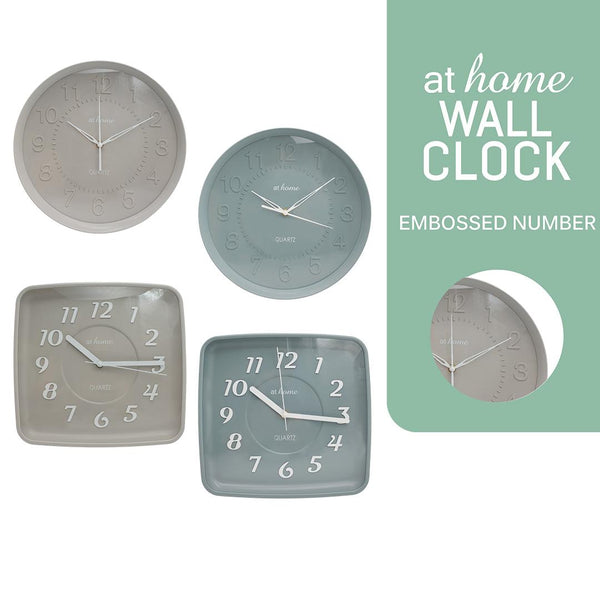 Judy & Jini Wall Clock 11" Analog Sweep Mechanism