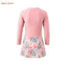 Dreamy Petals Long Sleeved Swim Dress