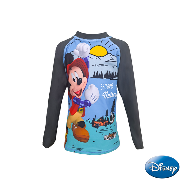 Mickey Mouse Long-Sleeved Rashguard