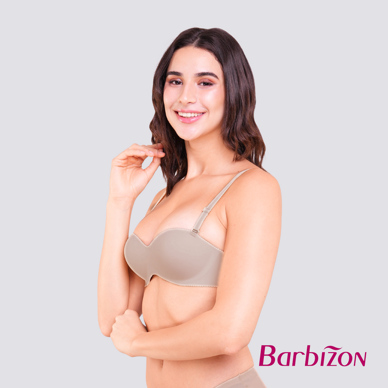 Classic Beauty Seamless Half Cup Bra No Underwire