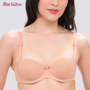 Modern Glam Jacquard Half Cup Bra with Underwire