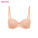 Modern Glam Jacquard Half Cup Bra with Underwire