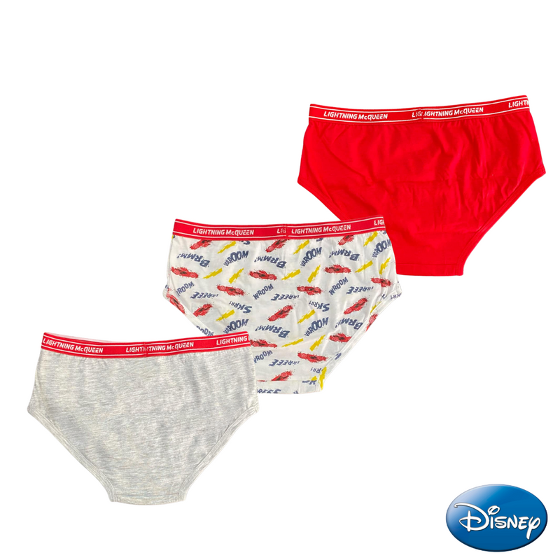 Cars 3 Pack Bikini Briefs