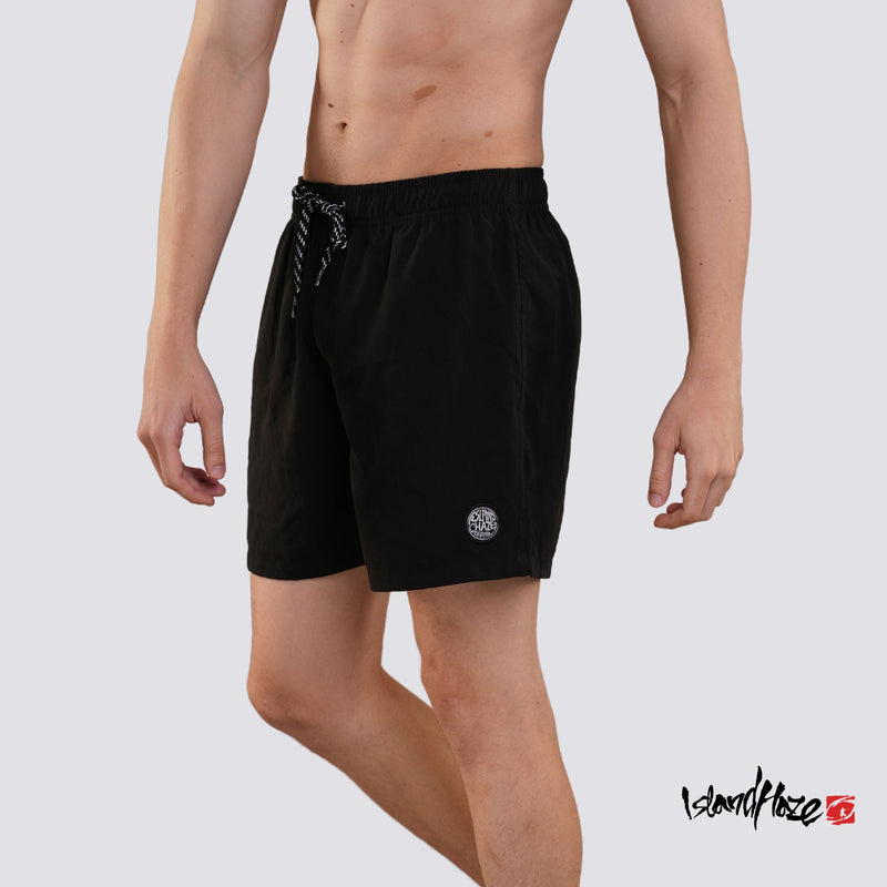 Essentials Black Swim Shorts w/ Drawstring