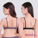 Barbizon 2-in-1 Pack Half Cup Bra