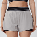 Aura Form High-Waisted Layered Shorts