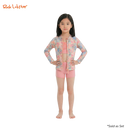 Dreamy Petals 3-piece Long Sleeved Rashguard Set