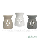 Margella Ceramic Oil Burner Diamond Design — Essential