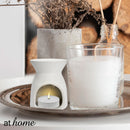 Margella Ceramic Oil Burner Diamond Design — Essential