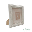 Renda & Riva Picture Frame Stone Finish Design Photo Display – 5x7 or 8x10