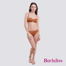 Color Your Life Jacquard Half Cup Bra