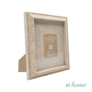 Renda & Riva Picture Frame Stone Finish Design Photo Display – 5x7 or 8x10