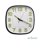 Laura Square Luminous Wall Clock — Essential