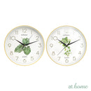Naturalist Wall Clock 11in Analog Sweep Mechanism — Essential